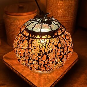 Mosaic Pumpkin Scentsy Warmer